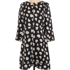 Banana Republic casual dress w black & white print